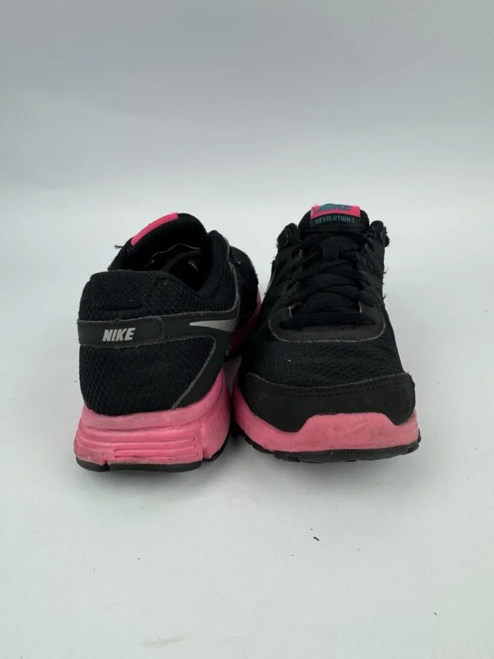 NIKE Lunar Forever Girl’s Black/Pink Sneakers Size US 5Y
